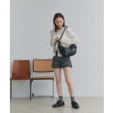 クロワッサンショルダーバッグ | ad thie | 詳細画像17