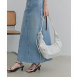 オフホワイト | クロワッサンショルダーバッグ | ad thie