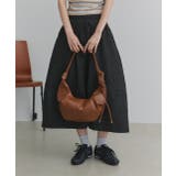 キャメル | クロワッサンショルダーバッグ | ad thie