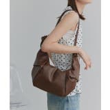 ダークブラウン | クロワッサンショルダーバッグ | ad thie