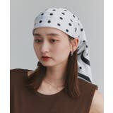 大判ドットスカーフ | ad thie | 詳細画像11 