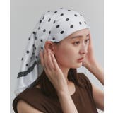 大判ドットスカーフ | ad thie | 詳細画像12 