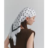 大判ドットスカーフ | ad thie | 詳細画像13 