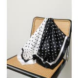 大判ドットスカーフ | ad thie | 詳細画像18 