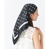 大判ドットスカーフ | ad thie | 詳細画像4 