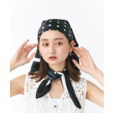 大判ドットスカーフ | ad thie | 詳細画像7 