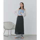 ポルカドットレイヤードナロースカート | ad thie | 詳細画像14 