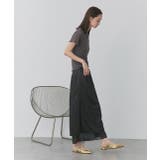 ポルカドットレイヤードナロースカート | ad thie | 詳細画像19 