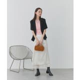 ポルカドットレイヤードナロースカート | ad thie | 詳細画像22 