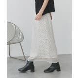 ポルカドットレイヤードナロースカート | ad thie | 詳細画像27 