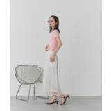 ポルカドットレイヤードナロースカート | ad thie | 詳細画像29 