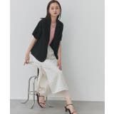 ポルカドットレイヤードナロースカート | ad thie | 詳細画像32 