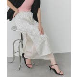 ポルカドットレイヤードナロースカート | ad thie | 詳細画像33 