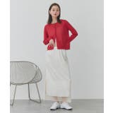 ポルカドットレイヤードナロースカート | ad thie | 詳細画像34 