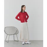 ポルカドットレイヤードナロースカート | ad thie | 詳細画像35 