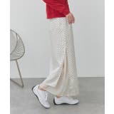 ポルカドットレイヤードナロースカート | ad thie | 詳細画像39 