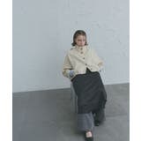 ポルカドットレイヤードナロースカート | ad thie | 詳細画像4 