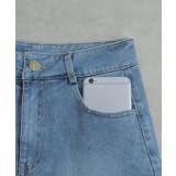 チュールドッキングデニムミニスカート | ad thie | 詳細画像27 