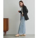 カットオフデニムロングスカート | ad thie | 詳細画像28 