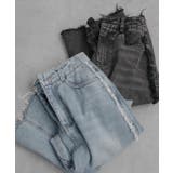 カットオフデニムロングスカート | ad thie | 詳細画像46 