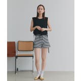 リラックスボーダーショートパンツ | ad thie | 詳細画像14 