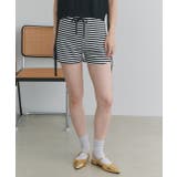 リラックスボーダーショートパンツ | ad thie | 詳細画像16 