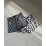 リラックスボーダーショートパンツ | ad thie | 詳細画像29 