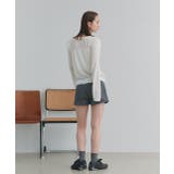 リラックスボーダーショートパンツ | ad thie | 詳細画像9 