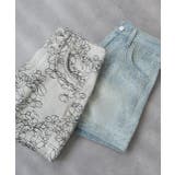 フラワー刺繍デニムショートパンツ | ad thie | 詳細画像33 