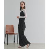 サイドリボンスカートレイヤードパンツ | ad thie | 詳細画像11 