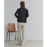 サイドリボンスカートレイヤードパンツ | ad thie | 詳細画像18 