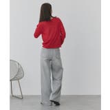 ライトカラーダメージデニムパンツ | ad thie | 詳細画像10 