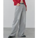 ライトカラーダメージデニムパンツ | ad thie | 詳細画像15 