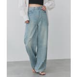 ライトカラーダメージデニムパンツ | ad thie | 詳細画像24 