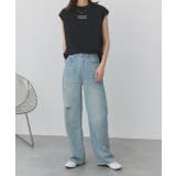 ライトカラーダメージデニムパンツ | ad thie | 詳細画像27 