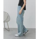 ライトカラーダメージデニムパンツ | ad thie | 詳細画像28 