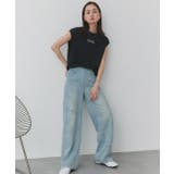 ライトカラーダメージデニムパンツ | ad thie | 詳細画像30 