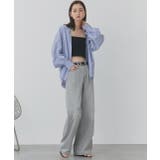 ライトカラーダメージデニムパンツ | ad thie | 詳細画像4 