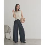 ノンウォッシュデニムパンツ | ad thie | 詳細画像5 