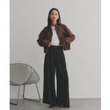 フロントタックワイドスラックス | ad thie | 詳細画像19 