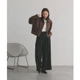 フロントタックワイドスラックス | ad thie | 詳細画像20 