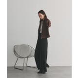 フロントタックワイドスラックス | ad thie | 詳細画像21 