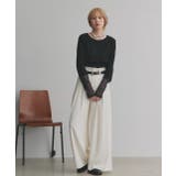 フロントタックワイドスラックス | ad thie | 詳細画像38 