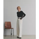 フロントタックワイドスラックス | ad thie | 詳細画像39 