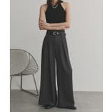 フロントタックワイドスラックス | ad thie | 詳細画像41 