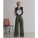 【2025AW新作】ヴィンテージライクグラデーションデニムパンツ | ad thie | 詳細画像11 