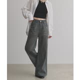 【2025AW新作】ヴィンテージライクグラデーションデニムパンツ | ad thie | 詳細画像20 