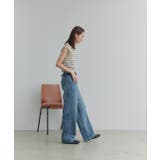 ヴィンテージライクダメージデニムパンツ | ad thie | 詳細画像10 