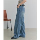 ヴィンテージライクダメージデニムパンツ | ad thie | 詳細画像12 