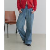 ヴィンテージライクダメージデニムパンツ | ad thie | 詳細画像23 